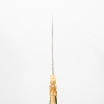 A German officer's sabre 1889 pattern, with scabbard.