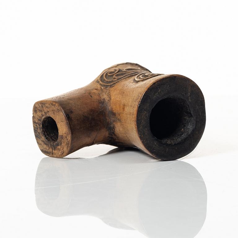 Träföremål, sex stycken, 1700 - 1800-tal.