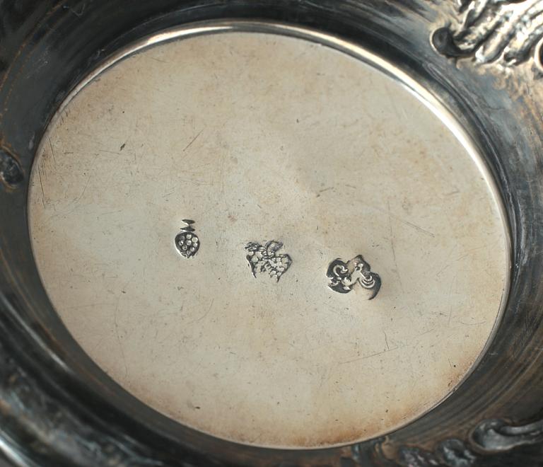 ÄGGVÄRMARE, silver, Augsburg, Tyskland, 1800-tal. 558 gram.