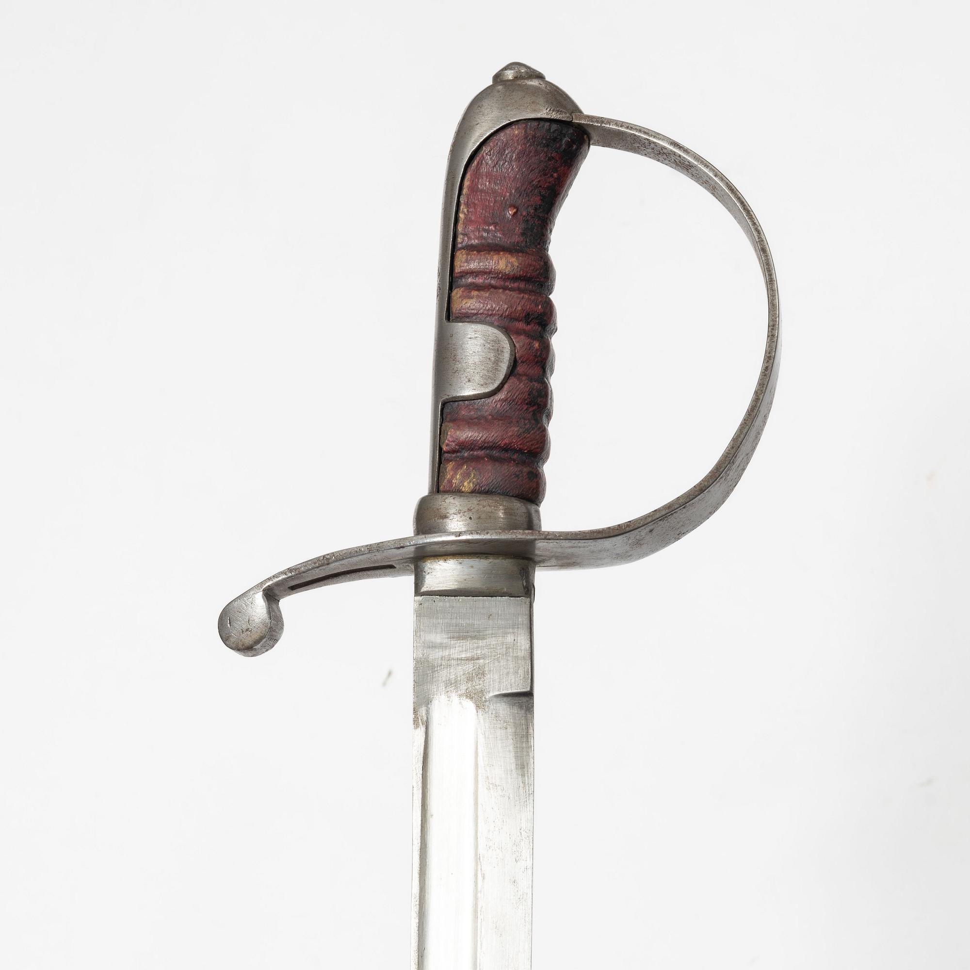 Sabel, Österrike-Ungern, 1800-tal, med balja.