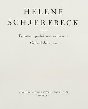 Helene Schjerfbeck, Forty-eight reproductions with text by Gotthard Johansson.