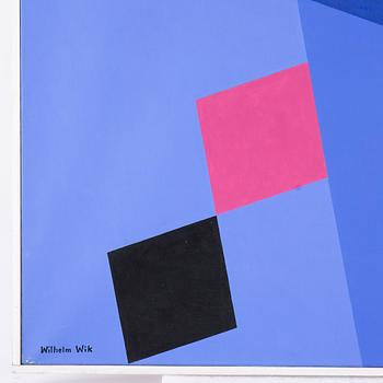 Wilhelm Wik, oil on canvas, signed.