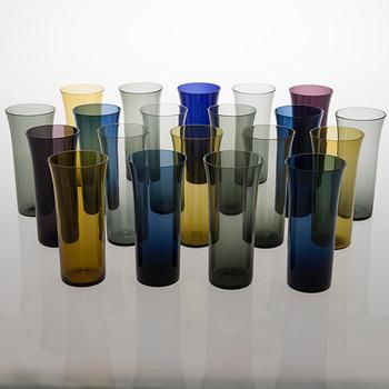 A Set of Twenty 1725 Glasses by Nuutajärvi.