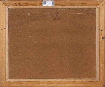 Lindorm Liljefors, oil on panel, signed and dated -44.