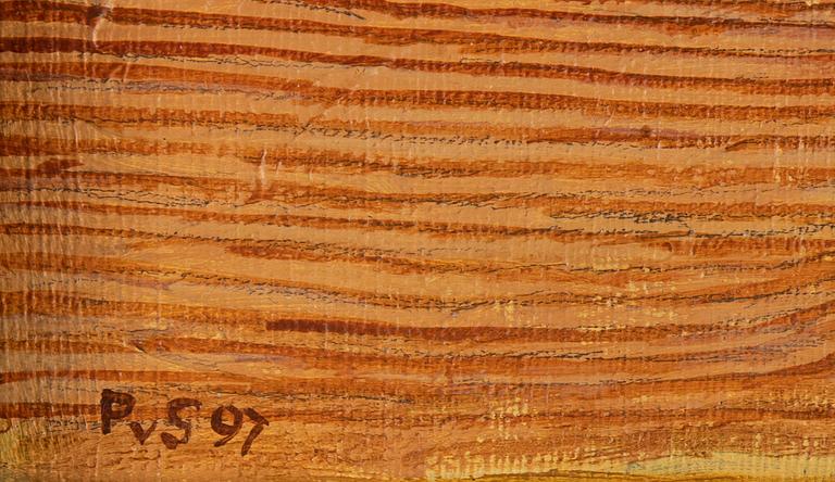 Philip von Schantz, oil on canvas, signed and dated -97.