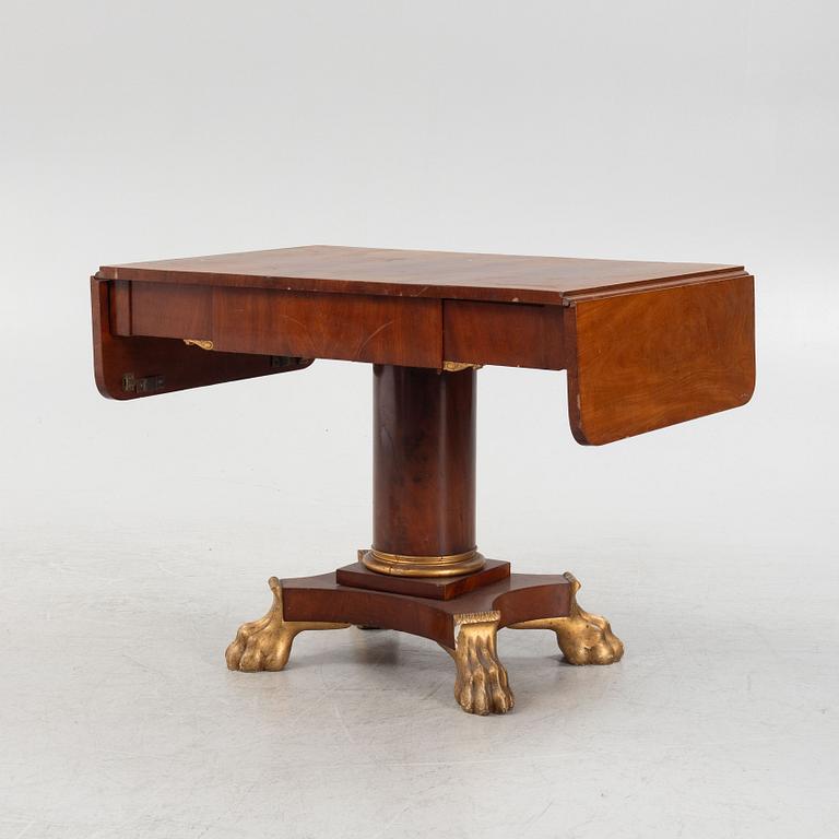 A Swedish Mahogany Table, Karl-Johan, early 19th century.