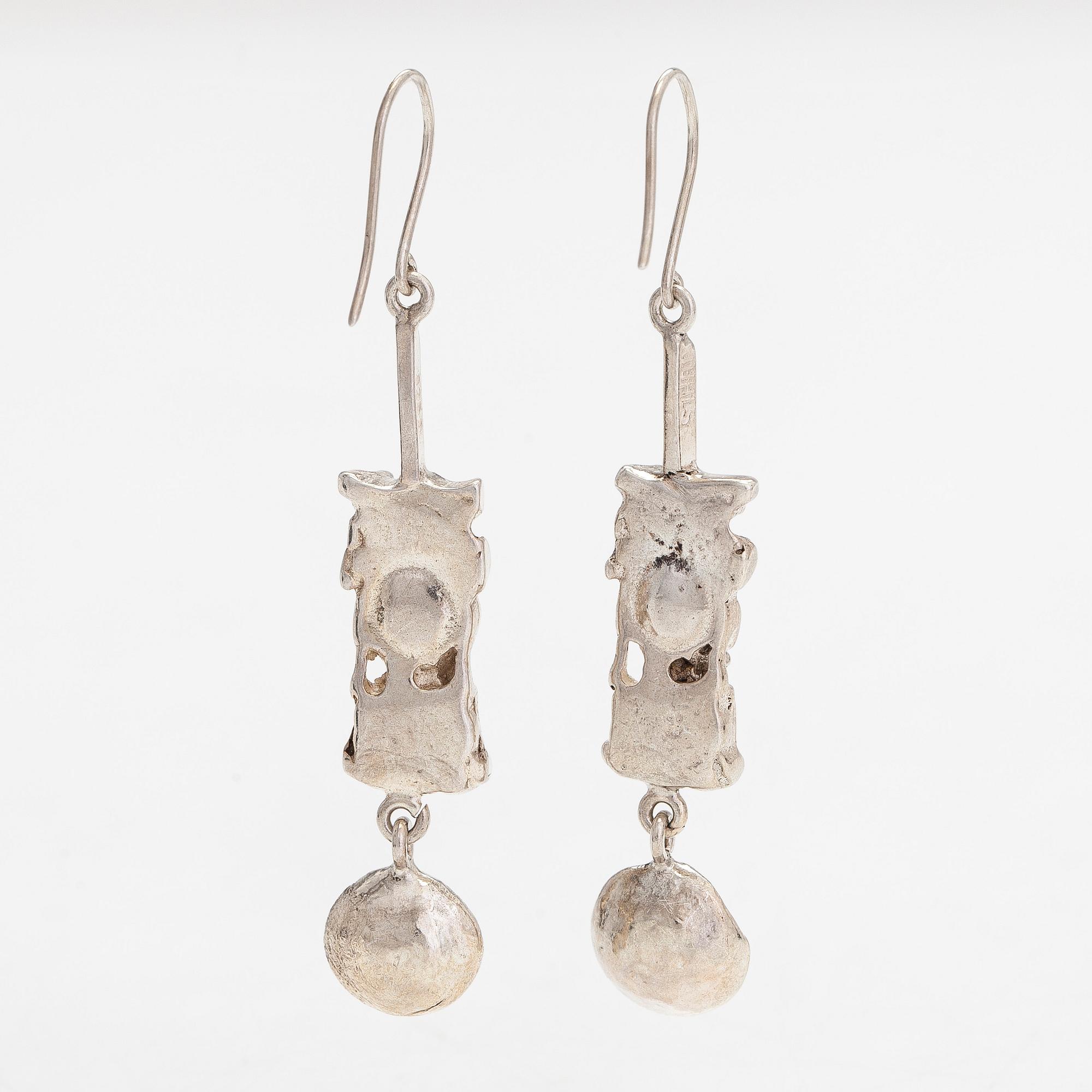 Juhls, rannekoru ja korvakorut, sterlinghopeaa, Norja.