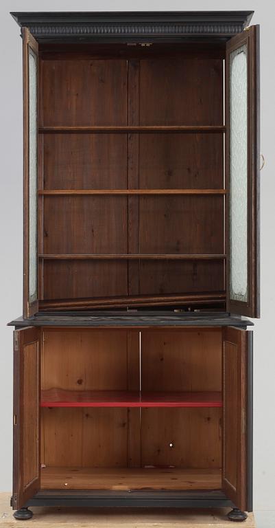 BOKSKÅP, nyrenässans, 1800-talets slut.