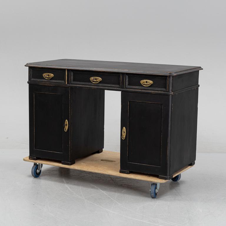 An early 20th century writing desk.