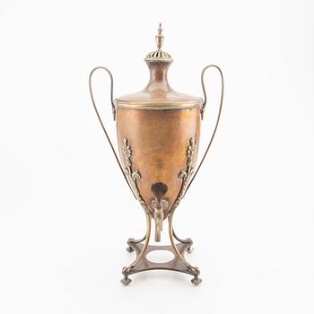 A mid 1800s Empire tea samovar.