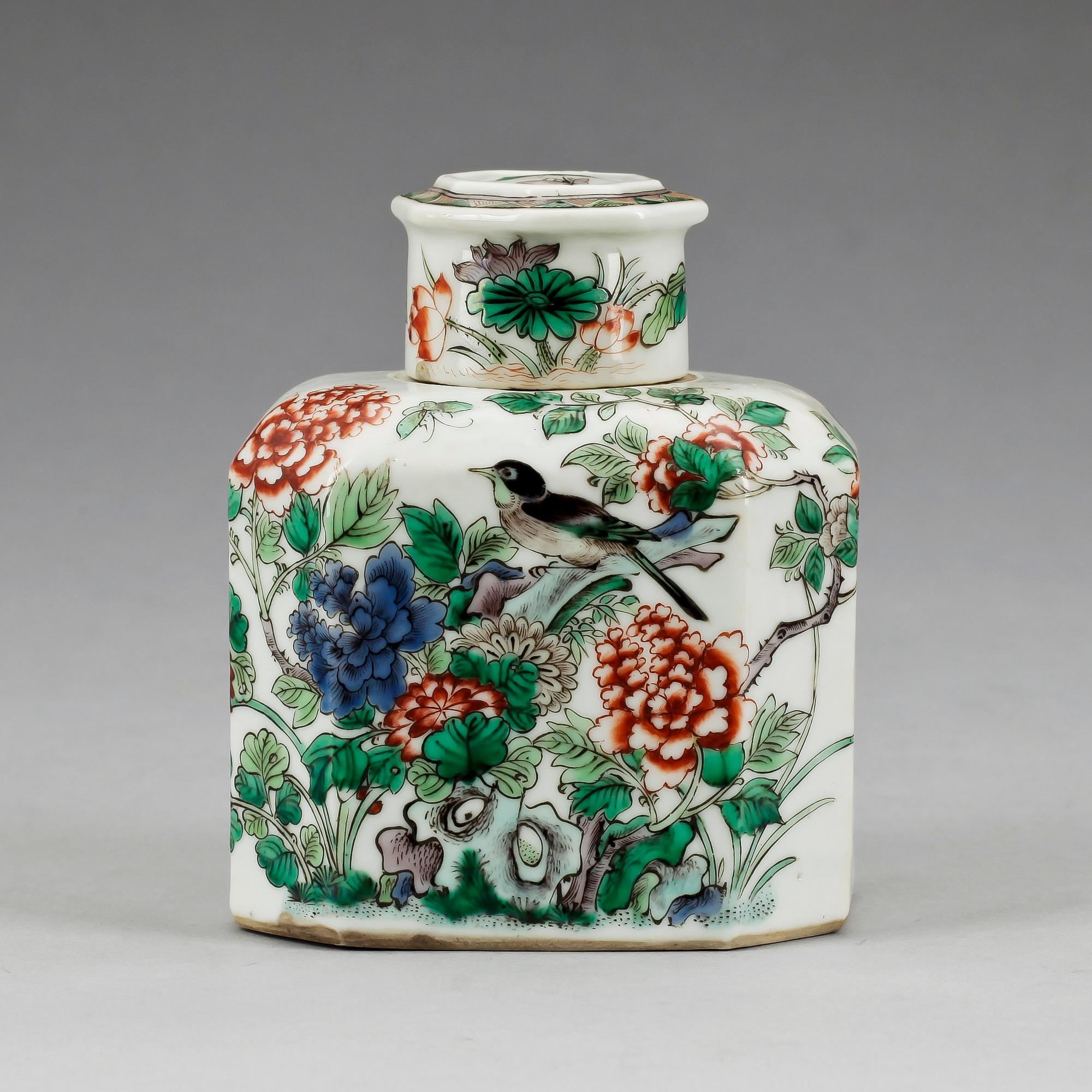 TEDOSA, porslin, Kina, trol 1800-tal.