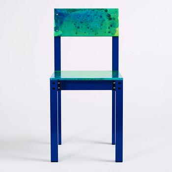 Fredrik Paulsen, a unique chair, "Chair One Open Air, Space is the place", JOY, 2024.