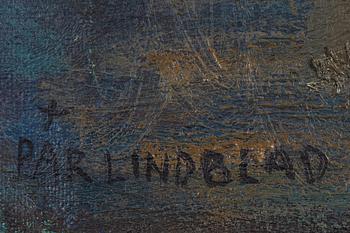 Pär Lindblad, oil on canvas, signed Pär Lindblad and dated Paris Aout 47 on verso.