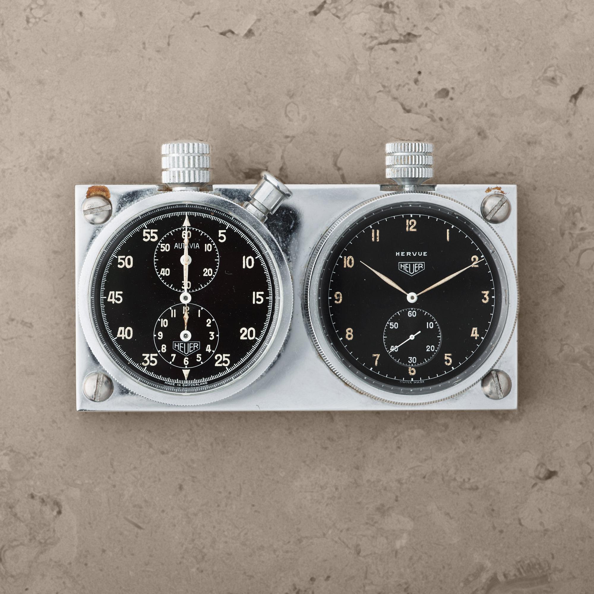 HEUER, Hervue, Autavia Rally Master, panelur, 113 x 58 mm,