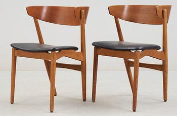 STOLAR, ett par, Sibast Furniture, Danmark, 1950/60-tal.