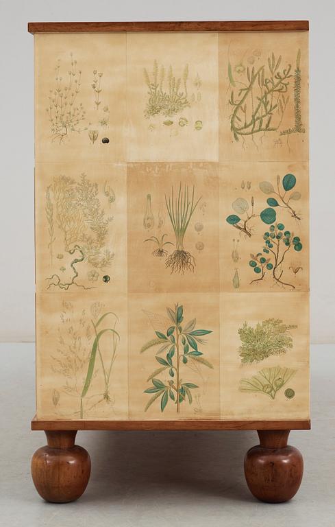A Josef Frank 'Flora' chest of drawers by Svenskt Tenn, 1948.