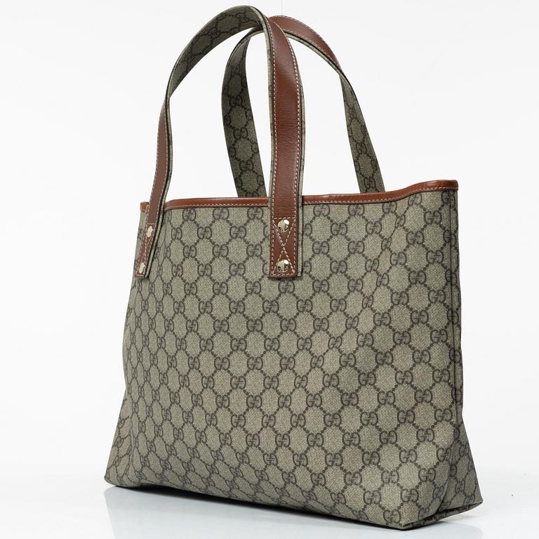 Gucci, A monogram canvas Tote Bag.