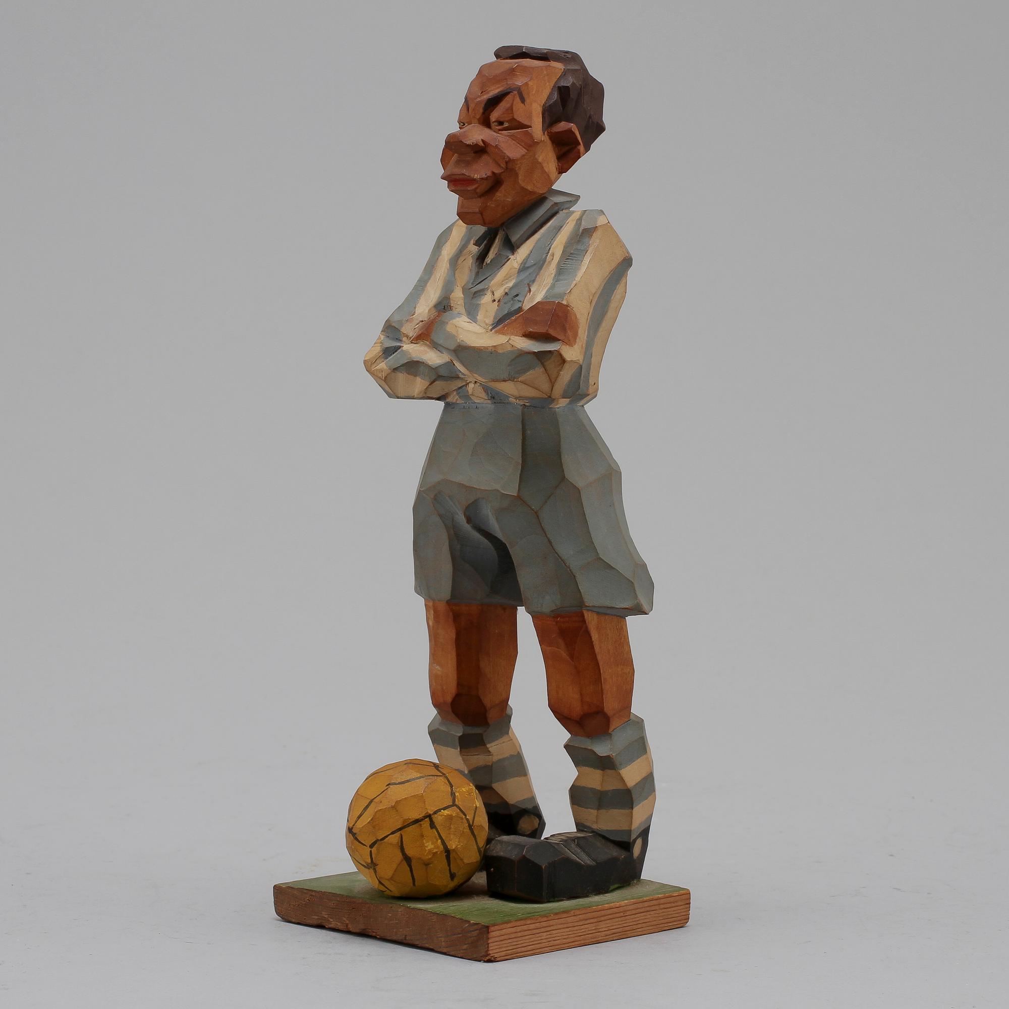 FIGURIN, trä, dat 1957.
