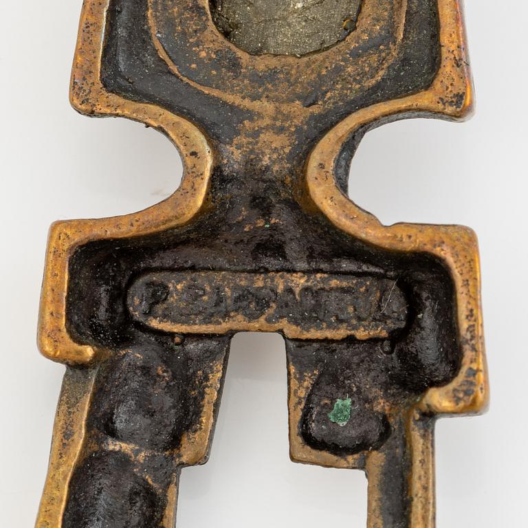 Pentti Sarpaneva, necklace, bronze with pyrite.
