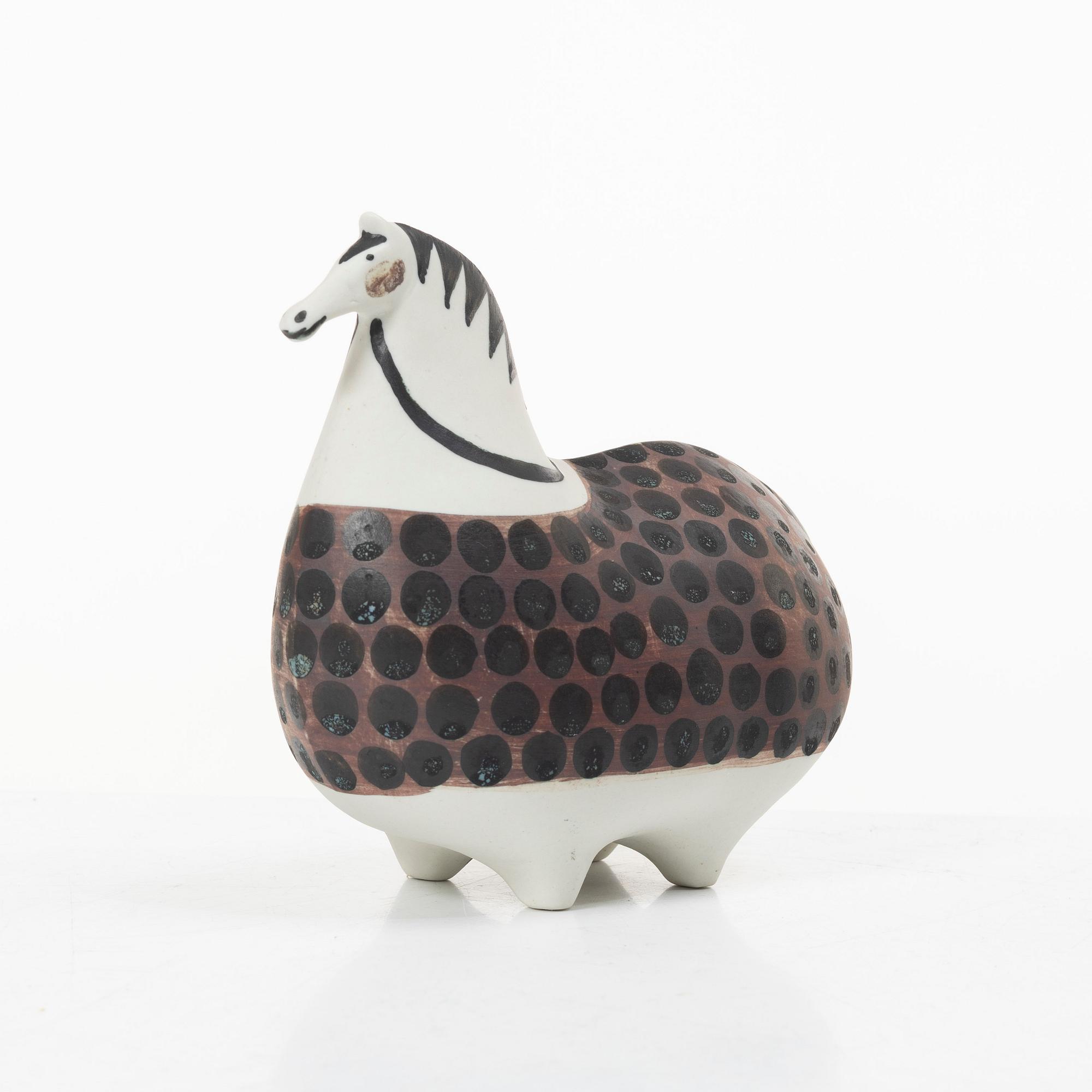 Stig Lindberg, “Springare”, a stoneware sculpture, Gustavsberg Studio.