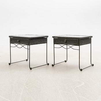 Nightstands, 1 pair, 20th/21st century.