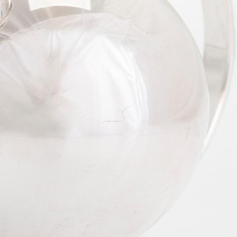 Sylvia Stave, cocktailshaker, silver, stämplad PV och med finsk kontrollstämpel Tillander, Helsingfors 1955.
