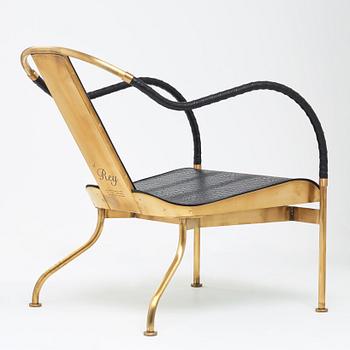 Mats Theselius, an "el Rey" easy chair by Källemo Sweden, post 1999.