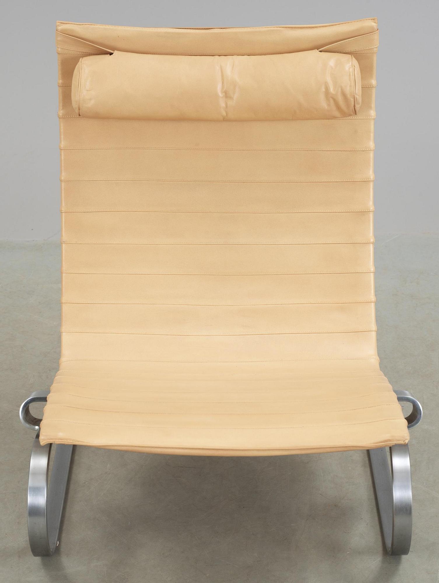 POUL KJAERHOLM, fåtölj, "PK-20", Fritz Hansen, Danmark 1987.
