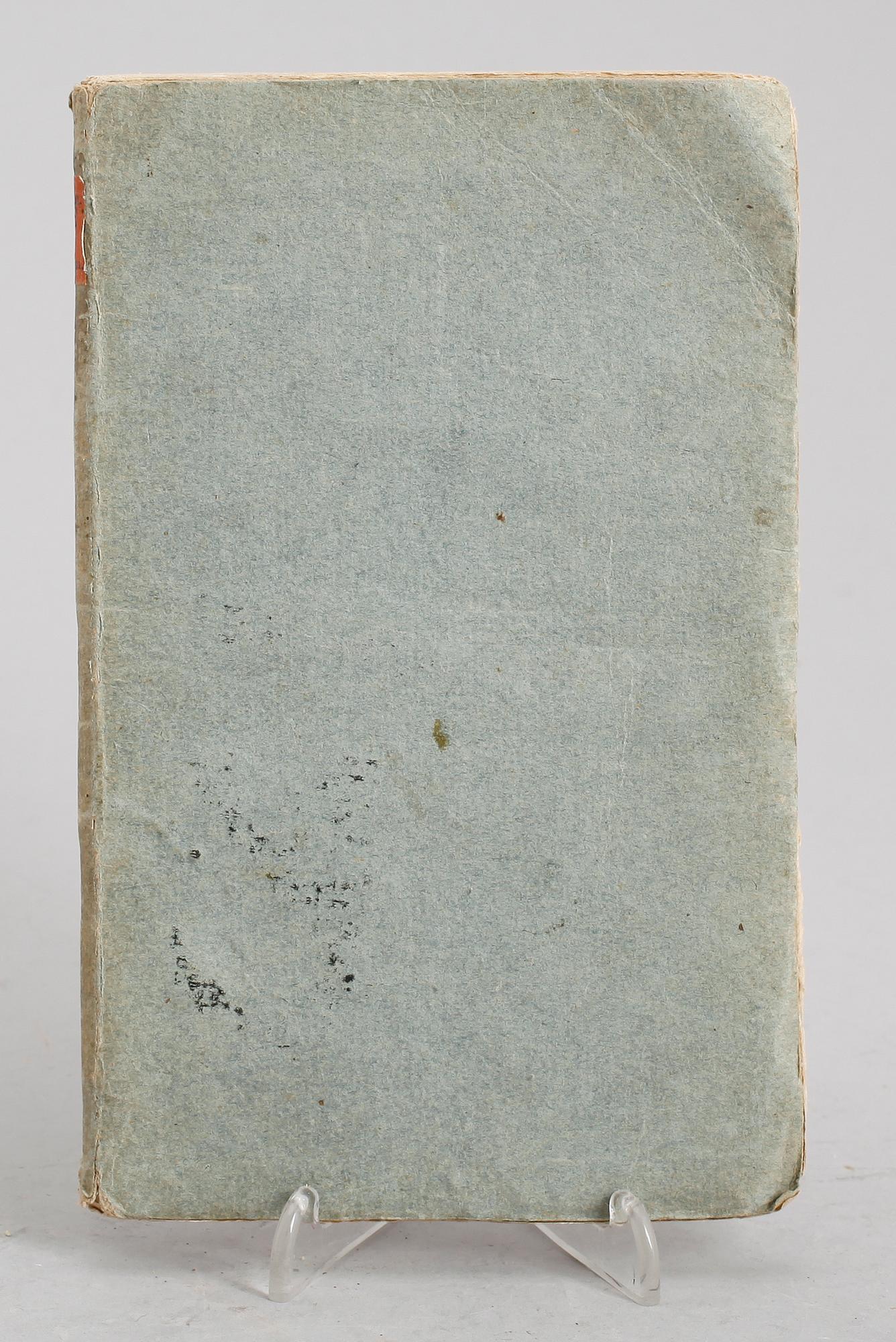 BOK: Charpentier Cossignys Resa till China i öfwersättning af Pehr Olof Gravander, tryckt 1803.