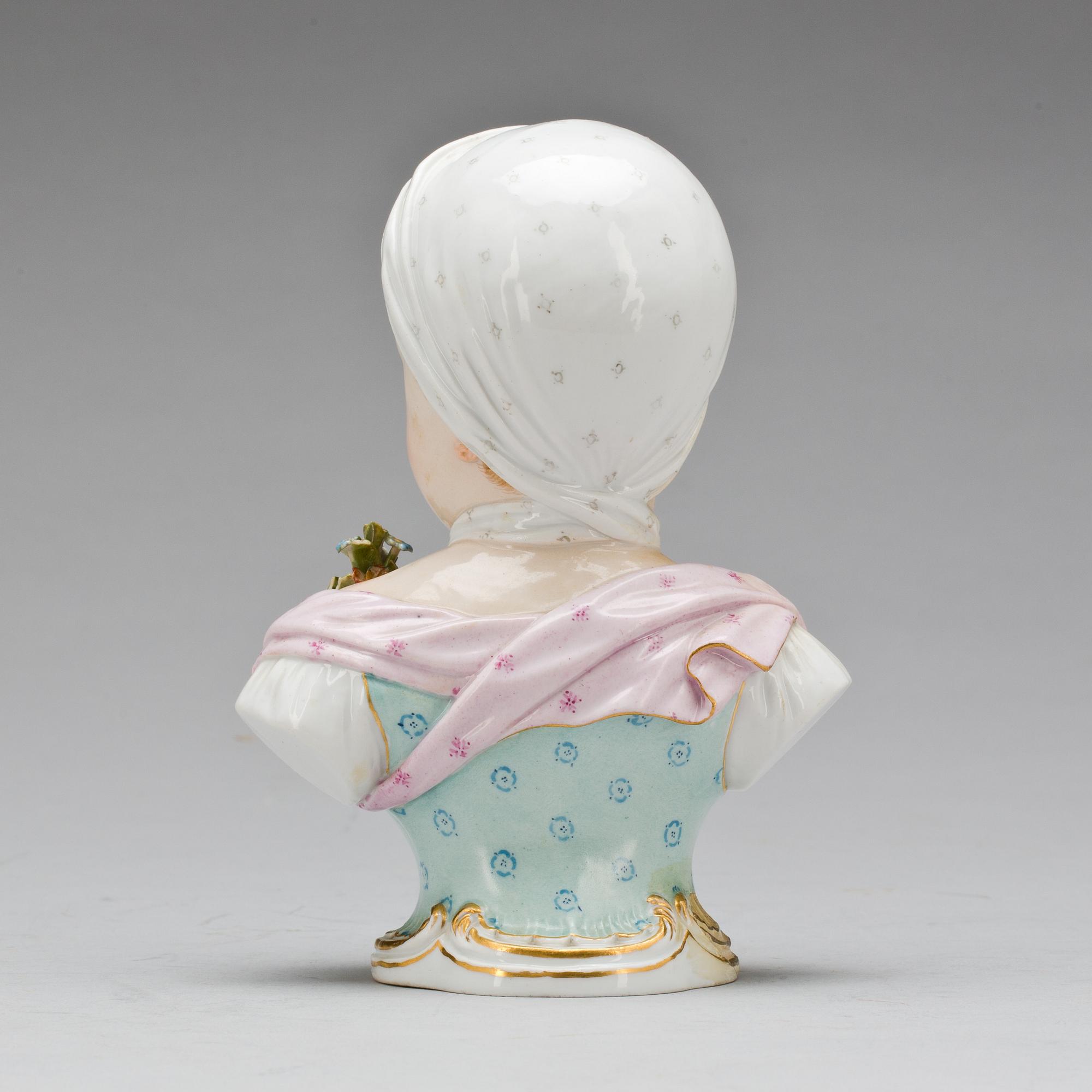 FIGURIN, porslin, Meissen, 1800/1900-tal.