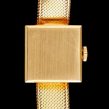 ARMBANDSUR, 18 k guld, Tissot. Total vikt med urverk ca 27 g.