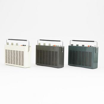 Dieter Rams, a set of three T580 radios from Braun.