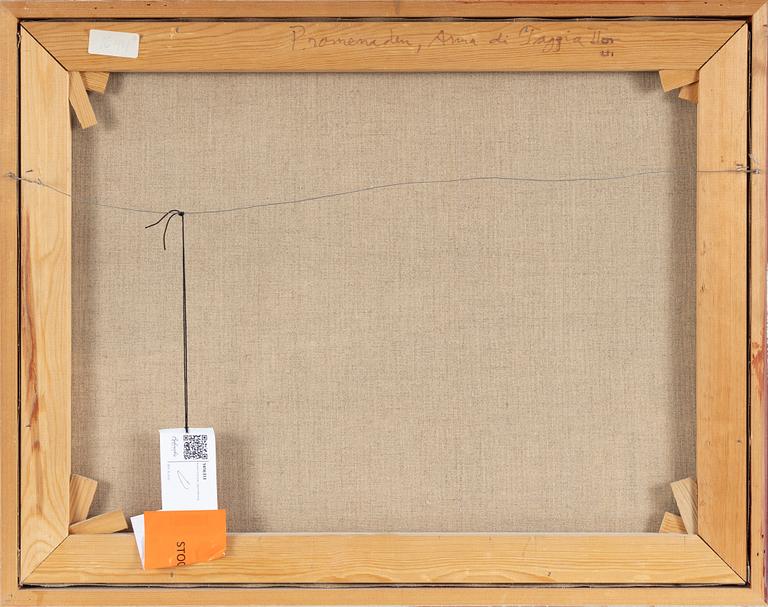 Karin Parrow, oil on canvas, signed.