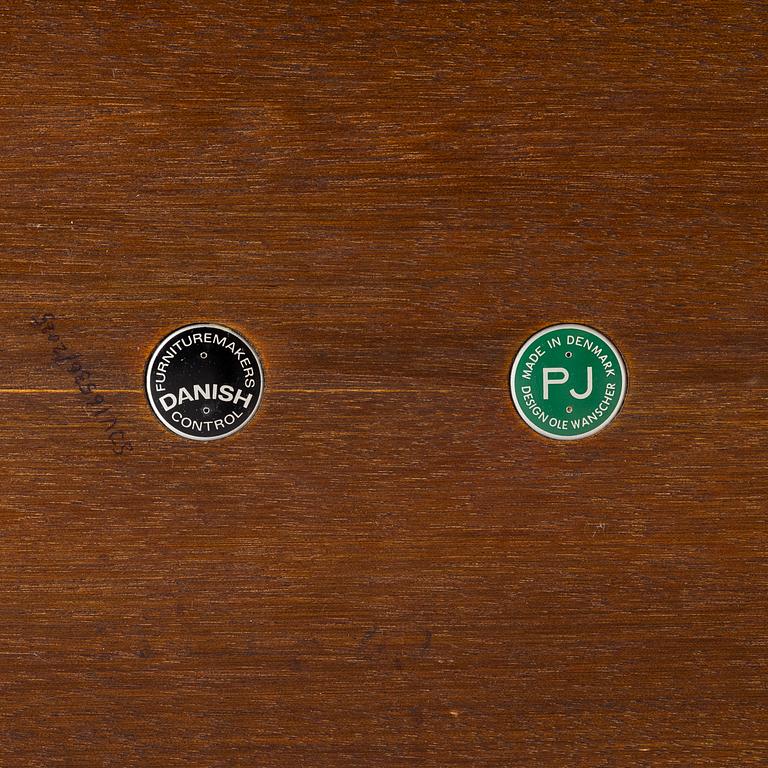 Ole Wanscher, a coffee table, Poul Jeppesens Mobelfabrik, Denmark, 1960s.