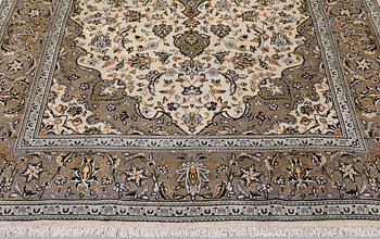 A Keshan carpet, 295 x 199 cm.