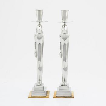 Edvin Öhrström, a pair of 'Egyptian' candlesticks, Svenskt Tenn, Stockholm 2015.