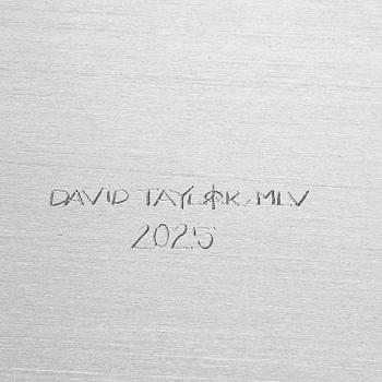 David Taylor, a unique "Bent Stool", Studio Mellösaverken, Sweden, 2025.