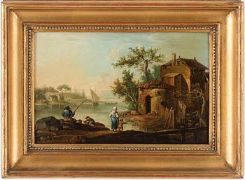 JOHAN PHILIP KORN, tillskriven, olja på pannå, osignerad.