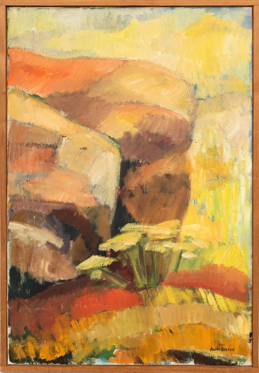 Anita Erséus,  “Klippor i sol”.