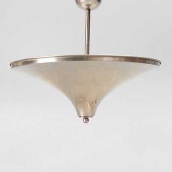 Ceiling lamp, Swedish Modern, circa the mid-20th century.