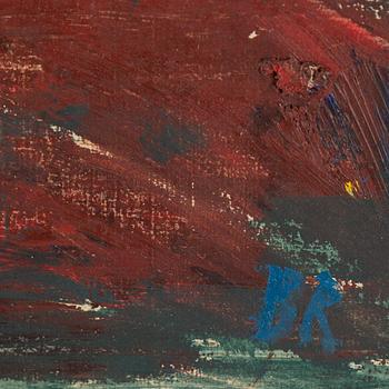 BERNT RINGQVIST, oil on panel, signed.