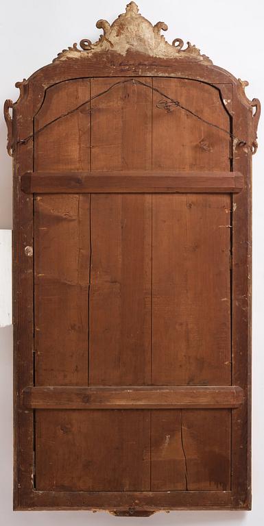 Spegel, Stockholmsarbete 1700-talets mitt, Rokoko.