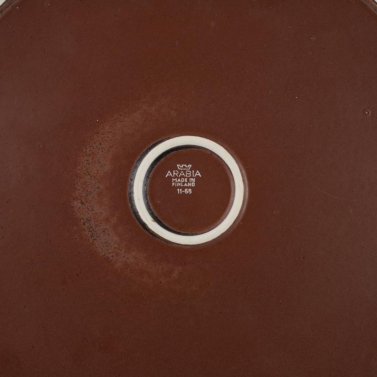 Ulla Procopé, mat- och kaffeservis, 50 delar, stengods, "Ruska", Arabia.