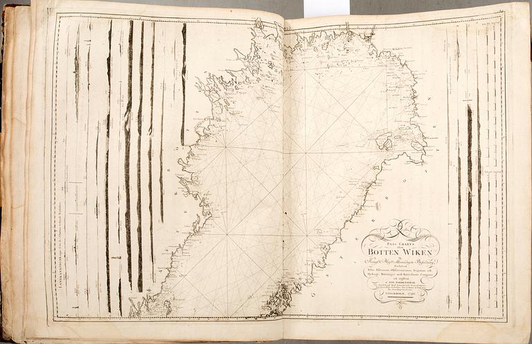 Gustaf af Klint, book, "Sweden's Maritime Atlas", 1797-1815.