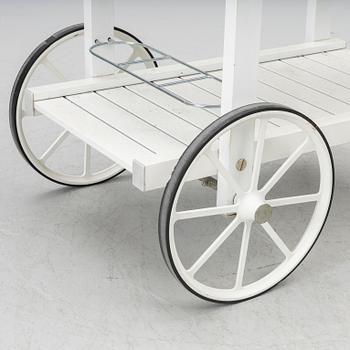 Elsa Stackelberg, serving cart, Fri Form, contemporary.