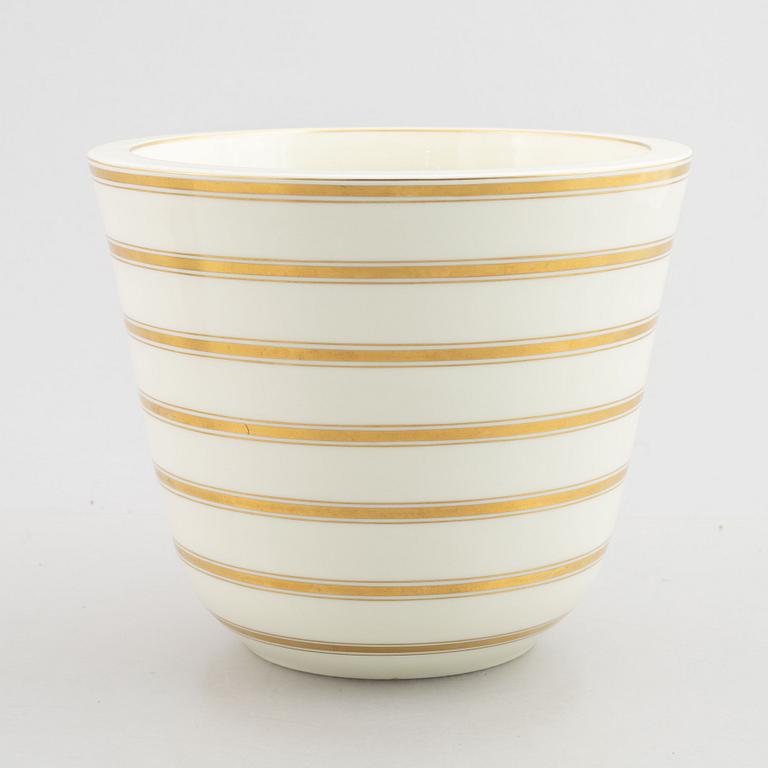 Wilhelm Kåge, a "Cintra" stoneware bowl, Gustavsberg, 1938.