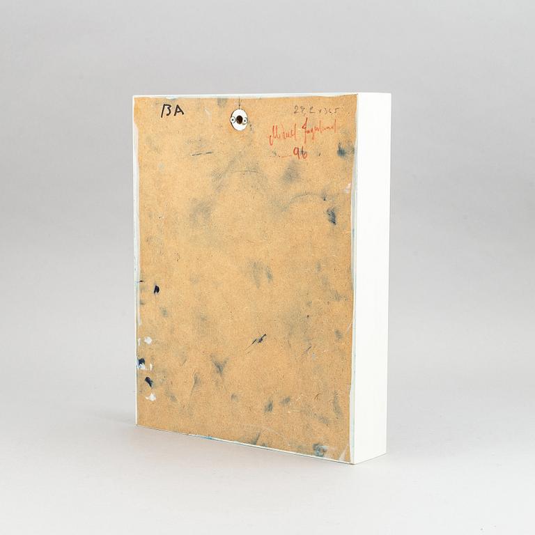 Mikael Fagerlund, object, signed and dated -96.