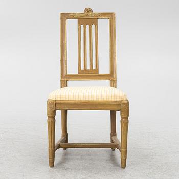 Chair, Gustavian, late 18th century.