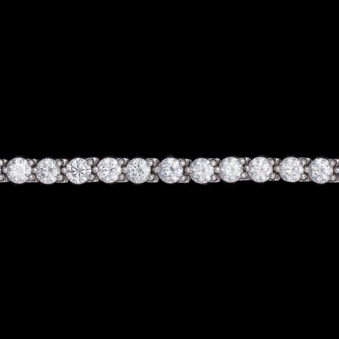 ARMBAND, Cartier, briljantslipade diamanter, tot. ca 4.80 ct.