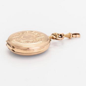 A ladies' pocket watch, 33 mm.